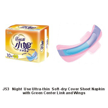 Night Use Ultra-Thin Soft-Dry Cover Sheet Napkins (Nocturnes Ultra-Thin Soft-Dry Cover Sheet Serviettes)