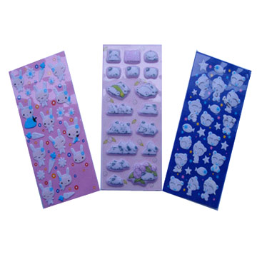  Puffy Self-Adhesive Stickers ( Puffy Self-Adhesive Stickers)