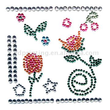  Rhinestone Sticker for Mobile Phone, iPod, MP3 Player ( Rhinestone Sticker for Mobile Phone, iPod, MP3 Player)