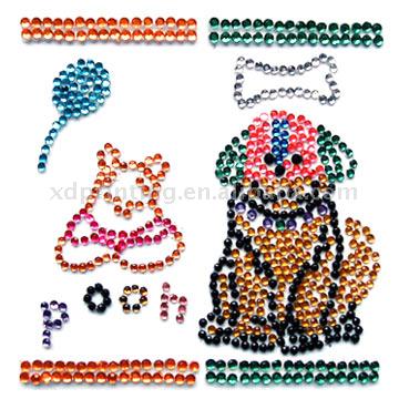  Rhinestone Sticker for Mobile, iPod, MP3 ( Rhinestone Sticker for Mobile, iPod, MP3)