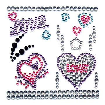  Rhinestone Sticker for Mobile, iPod, MP3 ( Rhinestone Sticker for Mobile, iPod, MP3)