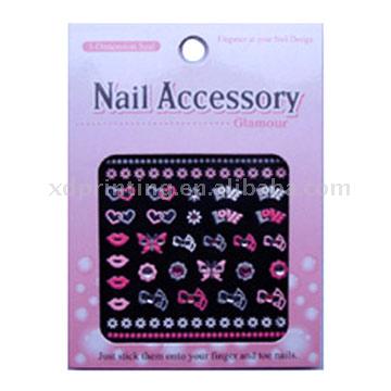 Nail Art Sticker mit Strass (Nail Art Sticker mit Strass)