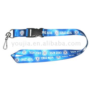  Screen Printed Lanyards and Key Straps (Screen Printed Longes et Key Straps)