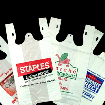  T-Shirt Bags with Holes on Roll (Blocked) ( T-Shirt Bags with Holes on Roll (Blocked))