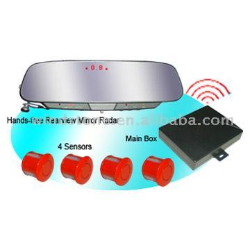  Wireless Rearview Mirror Display Parking Sensor ( Wireless Rearview Mirror Display Parking Sensor)