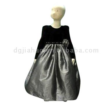  Children`s Velour Dress