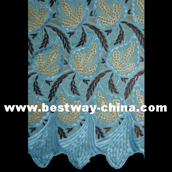 African Hand Cut Voile Lace (African Hand Cut Voile Lace)