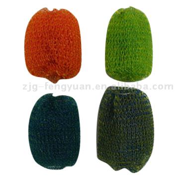  Double Color PP Cleaning Scourers (Double Color ПП очистки дебоширов)