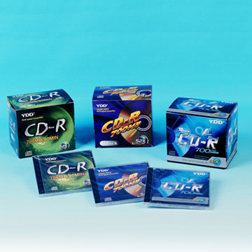  Printed CD-R in 10.4mm CD Case Pack