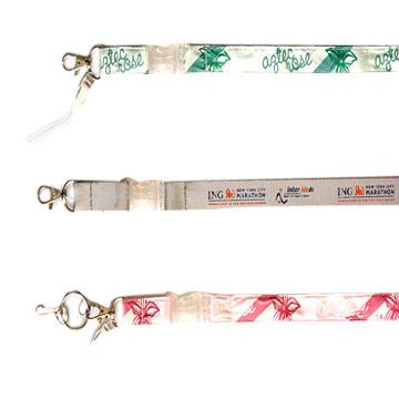  Screen Printed Lanyards and Keystraps (Screen Longes Imprimé et Keystraps)