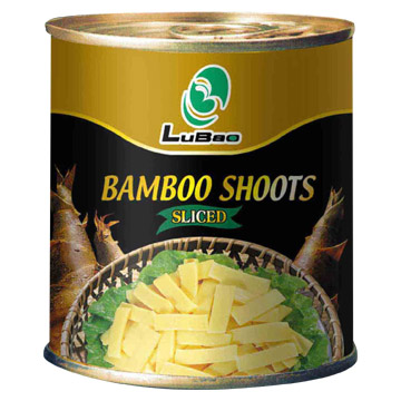  Canned Bamboo Shoots Sliced (Conserves de pousses de bambou en tranches)