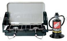  2-Burner Propane Stove (2-Brenner Gasherd)