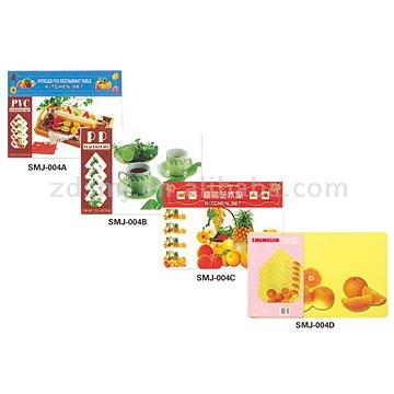  PP and PVC Table Mats (PP et PVC sets de table)