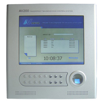  Fingerprint Time Attendance & Access Control System