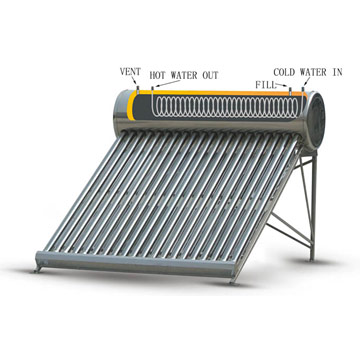  Integrated Pressurized Solar Water Heater (Intégrée sous pression chauffe-eau solaire)