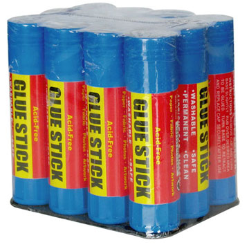  Blue Color Disappearing Glue Stick (Couleur bleue Disappearing Glue Stick)