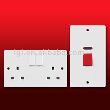  British Type Wall Switch (Британские типа Стена переключения)