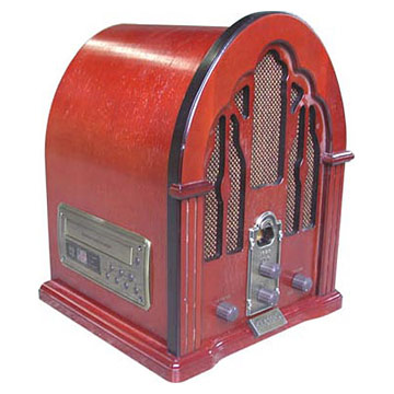  Classical Wooden Radio (RP-008) ( Classical Wooden Radio (RP-008))