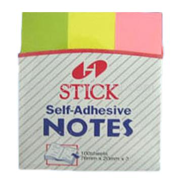  Color Strip Self-Adhesive Notes (Auto Color Strip-Notes adhésives)