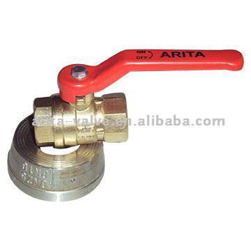  Brass Ball Valve (Brass Ball Valve)