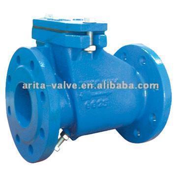  Swing Check Valve with Rubber Sealing (Качели Обратный клапан с резиновым уплотнением)