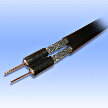  RG6 Standard Shield Coaxial Cable-Dual ( RG6 Standard Shield Coaxial Cable-Dual)