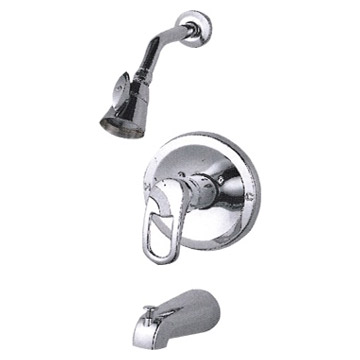  Underwall Bath Faucet