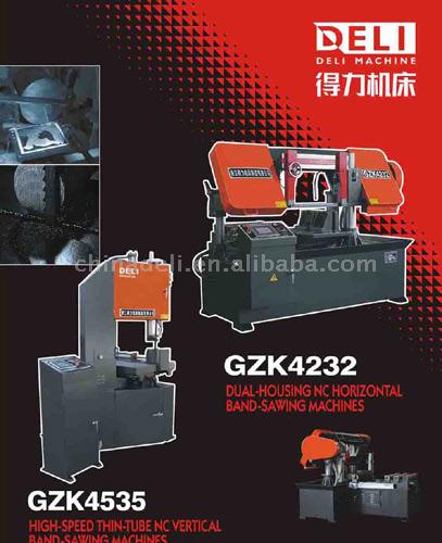  Dual Housing NC Horizontal Band Sawing Machine ( Dual Housing NC Horizontal Band Sawing Machine)