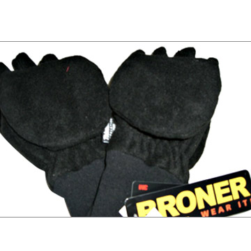  Dual-Face Down Half Finger Gloves ( Dual-Face Down Half Finger Gloves)