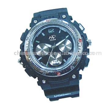  MP3 Player Watch with Wireless FM Transmitter Function (MP3-плеер часы с беспроводной FM передатчик функции)