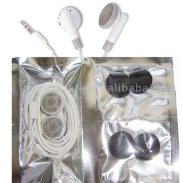 Kopfhörer für iPod mit Alu-Verpackung (Kopfhörer für iPod mit Alu-Verpackung)