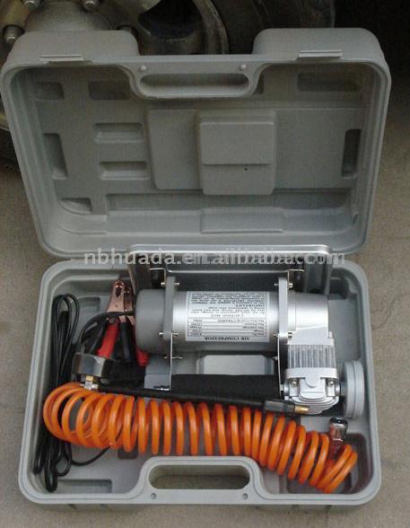  Auto Air Compressor with Plastic Case (Auto Compresseur d`air avec Plastic Case)