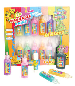  3D Glitter Glue Set ( 3D Glitter Glue Set)