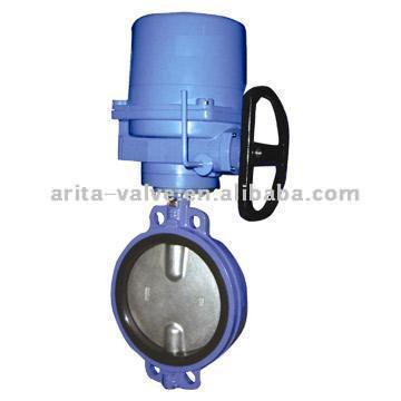  Electric Wafer Butterfly Valve (Электрический вафельных Butterfly Valve)