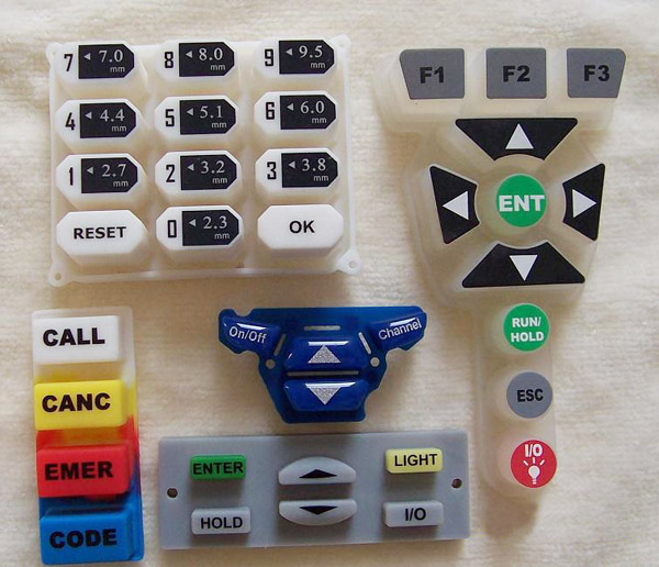  Silicone Rubber Keypads (Claviers élastomères)