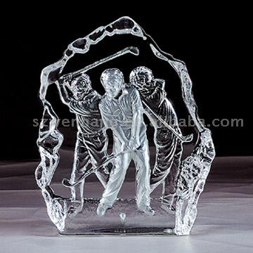 Crystal Ice Sculpture (Crystal Ice Sculpture)