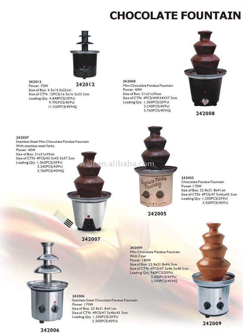  Chocolate Fountain ( Chocolate Fountain)