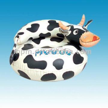  Inflatable Milch Cow Shaped Sofa (Надувная дойная корова образный диван)