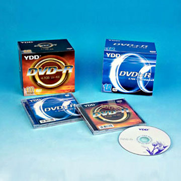  Printed DVD+/-R in 10.4mm Plastic Case Packs