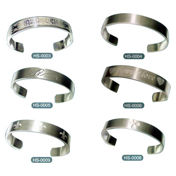  Stainless Steel Bangles (Нержавеющая сталь Bangles)