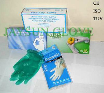  Vinyl (PVC) Examination Gloves (EEC Approved) (De vinyle (PVC) Gants d`examen (Approuvé CEE))