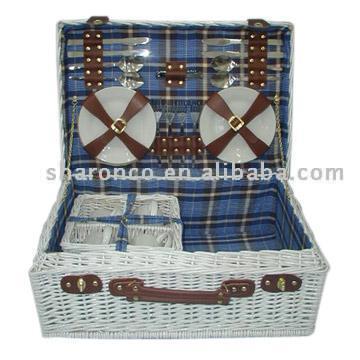  Wicker Picnic Basket (Плетеная Корзина для пикника)