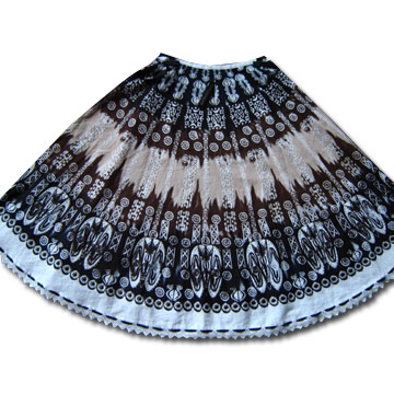  Skirt with Crochet (Юбка с вязания крючком)