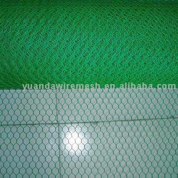  PVC Coated Hexagonal Wire Mesh (Enduit PVC Hexagonal Wire Mesh)