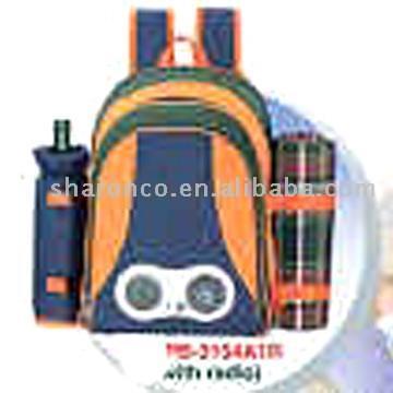  New Picnic Backpack with Radio (Sac à dos de pique-nique avec Radio)