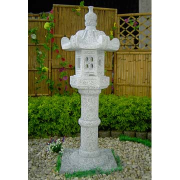  Grey Kasuga Statue Lantern (120cm)