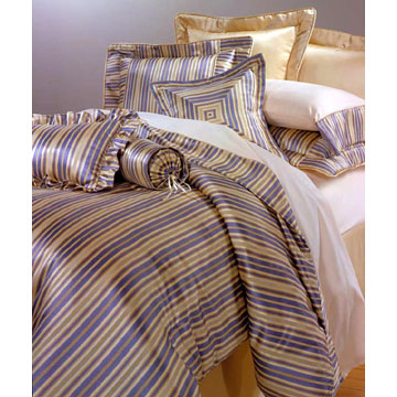  Stripe Comforter Set (Sorrento)