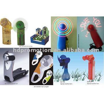  Mini Fan with LED Light ( Mini Fan with LED Light)