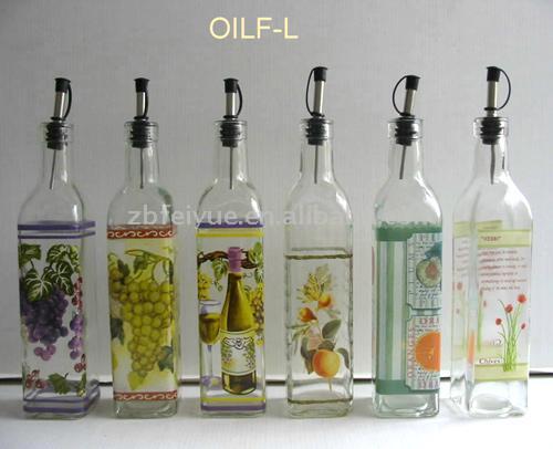  Oil / Vinegar Bottles with Pourer (Pétrole / Bouteilles de vinaigre avec bec verseur)