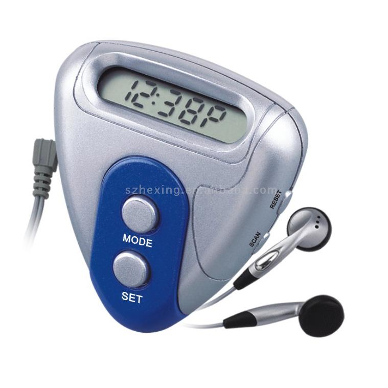  Pedometer Radio (Podomètre Radio)